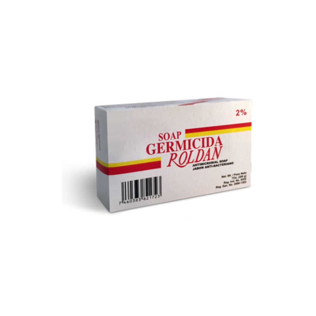 Jabon Germicida Roldan 2% Triclocarban Antimicrobial Soap