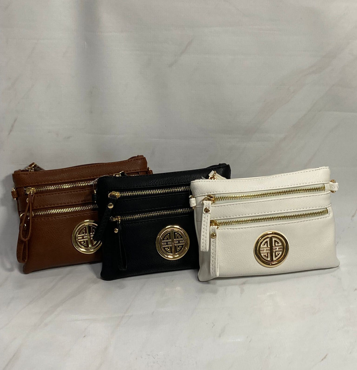 Fashion Logo Clutch Cross Body Bag