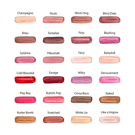 Ruby Kisses Lip Gloss Butter Bomb Gloss Non-Sticky