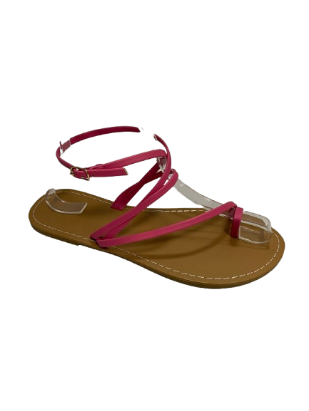 Criss-Cross Strap Sandal