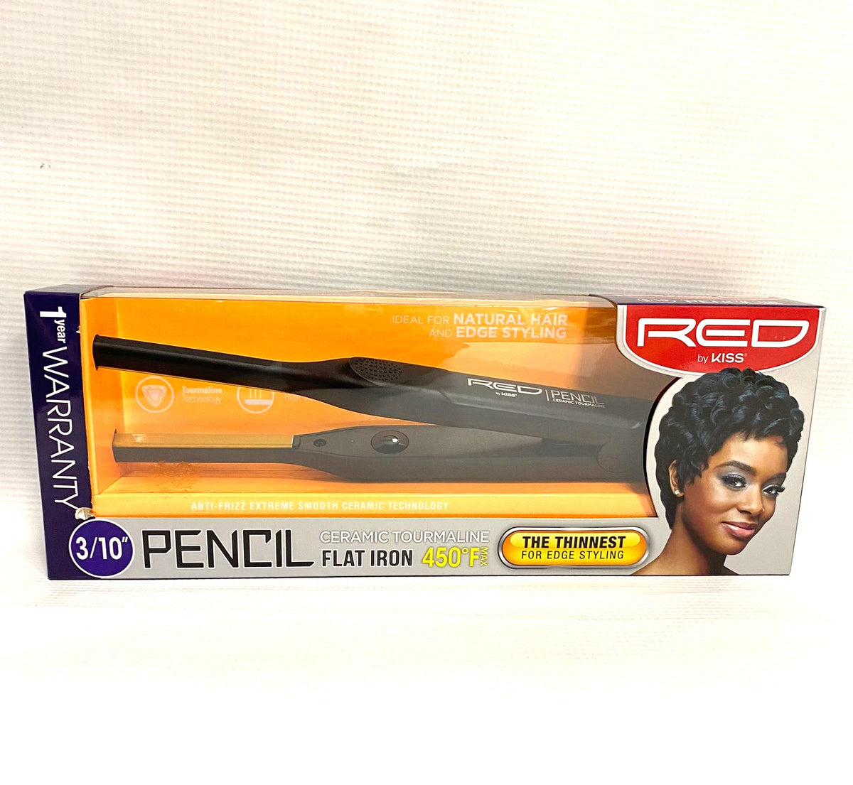 Red Pencil 3/10" Flat Iron