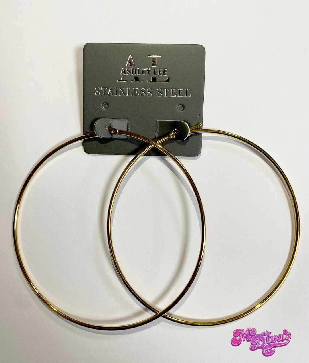 Stainless Steel Hoop Earrings