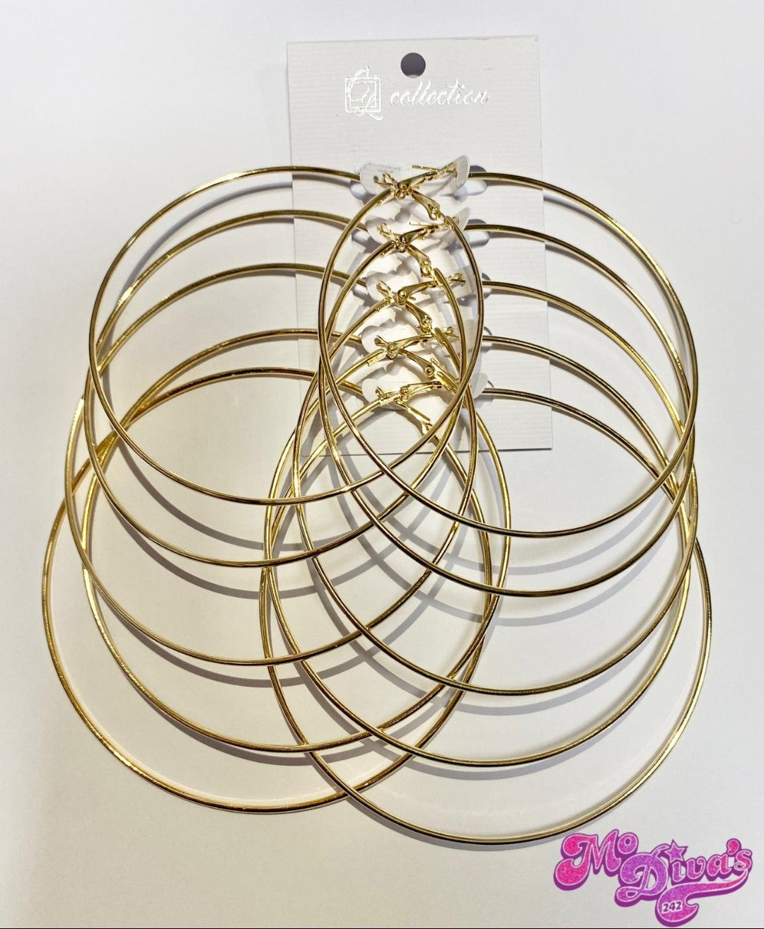 Hoop Earrings 5pk Large