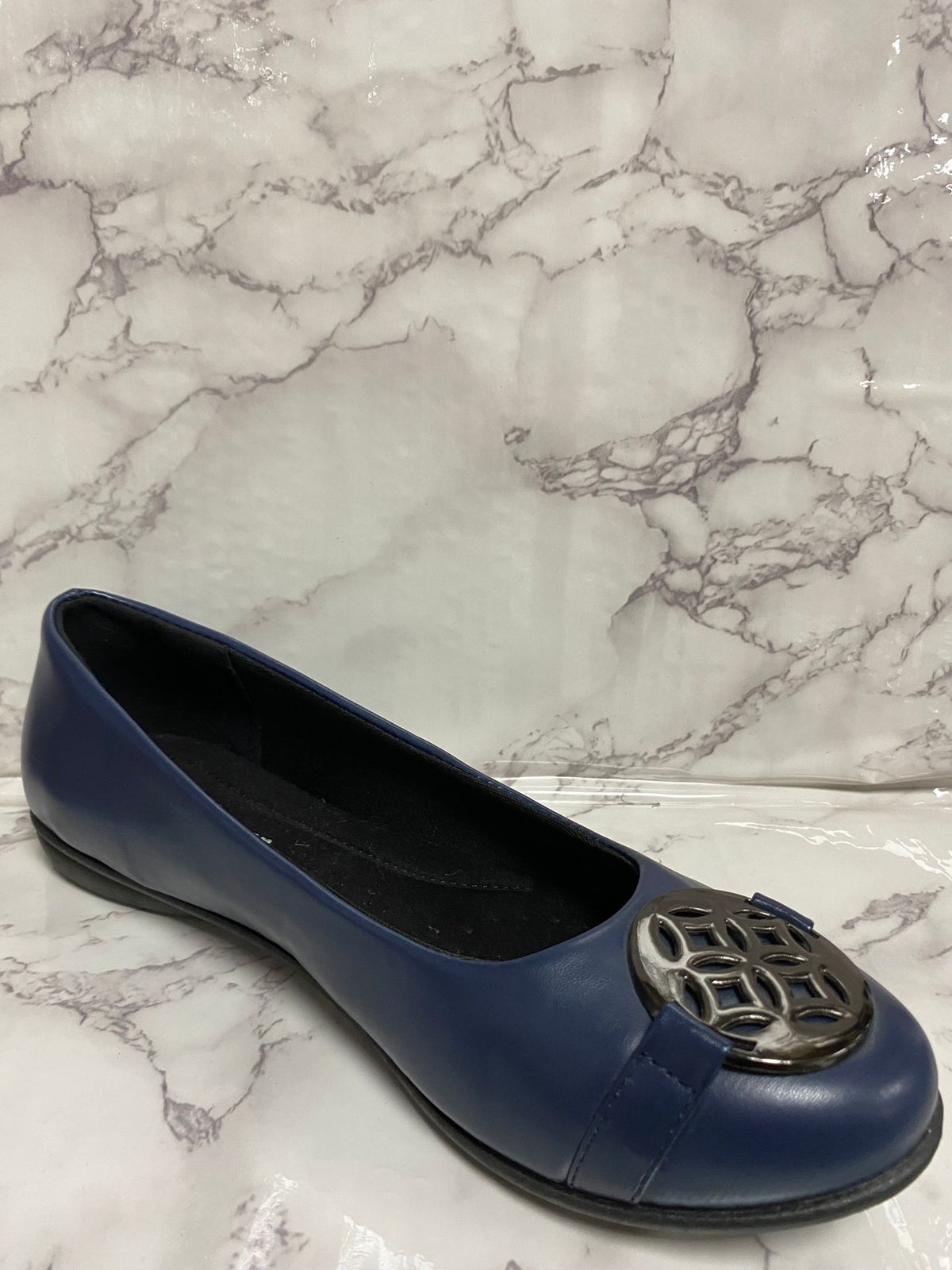 Forever Flats w/ pendant Navy Blue