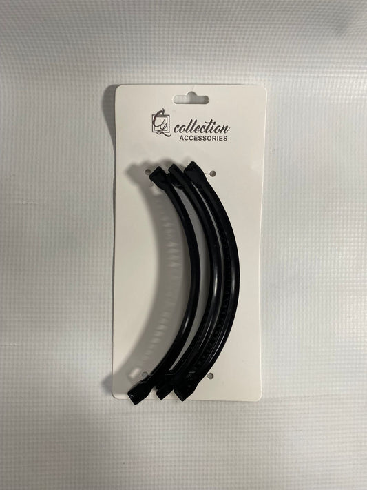 3pk Banana Clincher Combs Clip Grip