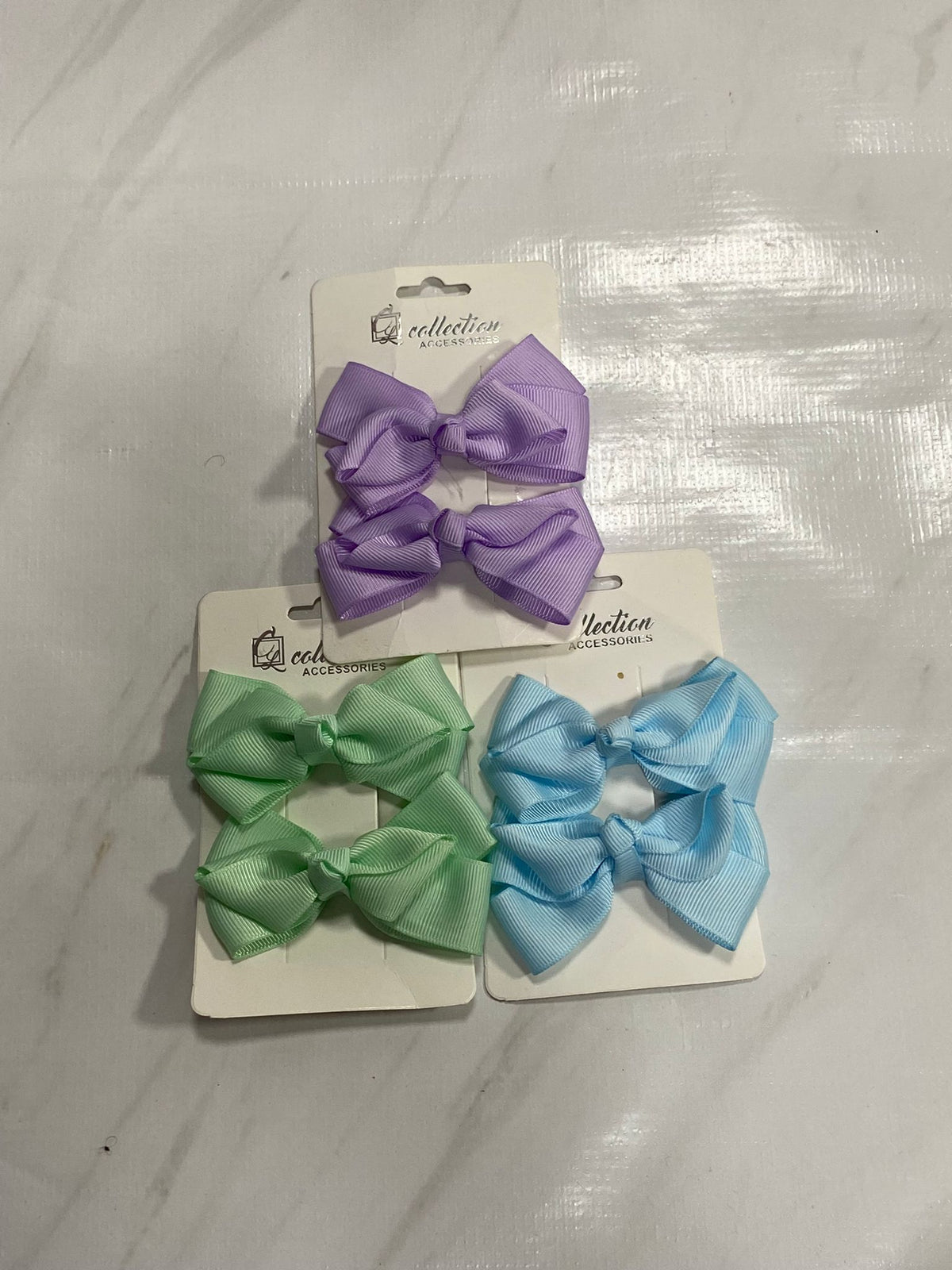 Double Hair Bow Small
