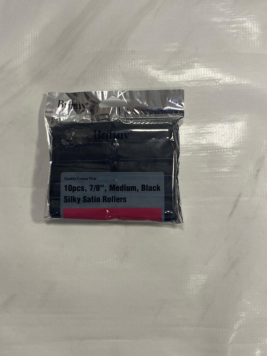 Silky Satin Rollers 10PCS | 7/8" | Medium