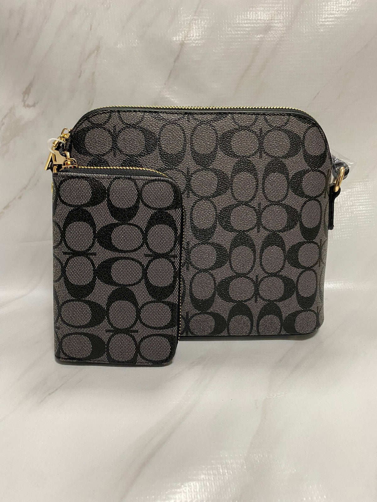Inspired Crossbody Bag w/ wallet