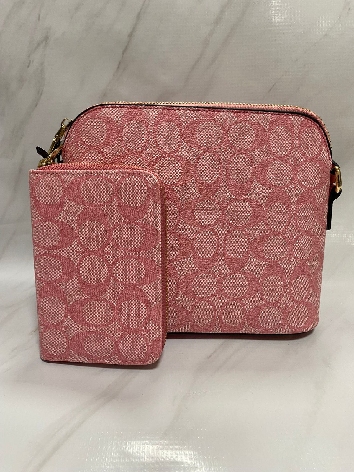Inspired Crossbody Bag w/ wallet
