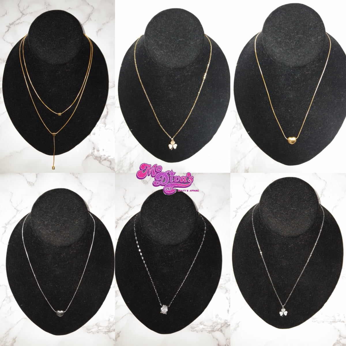Ashley Lee Stainless Steel Necklace