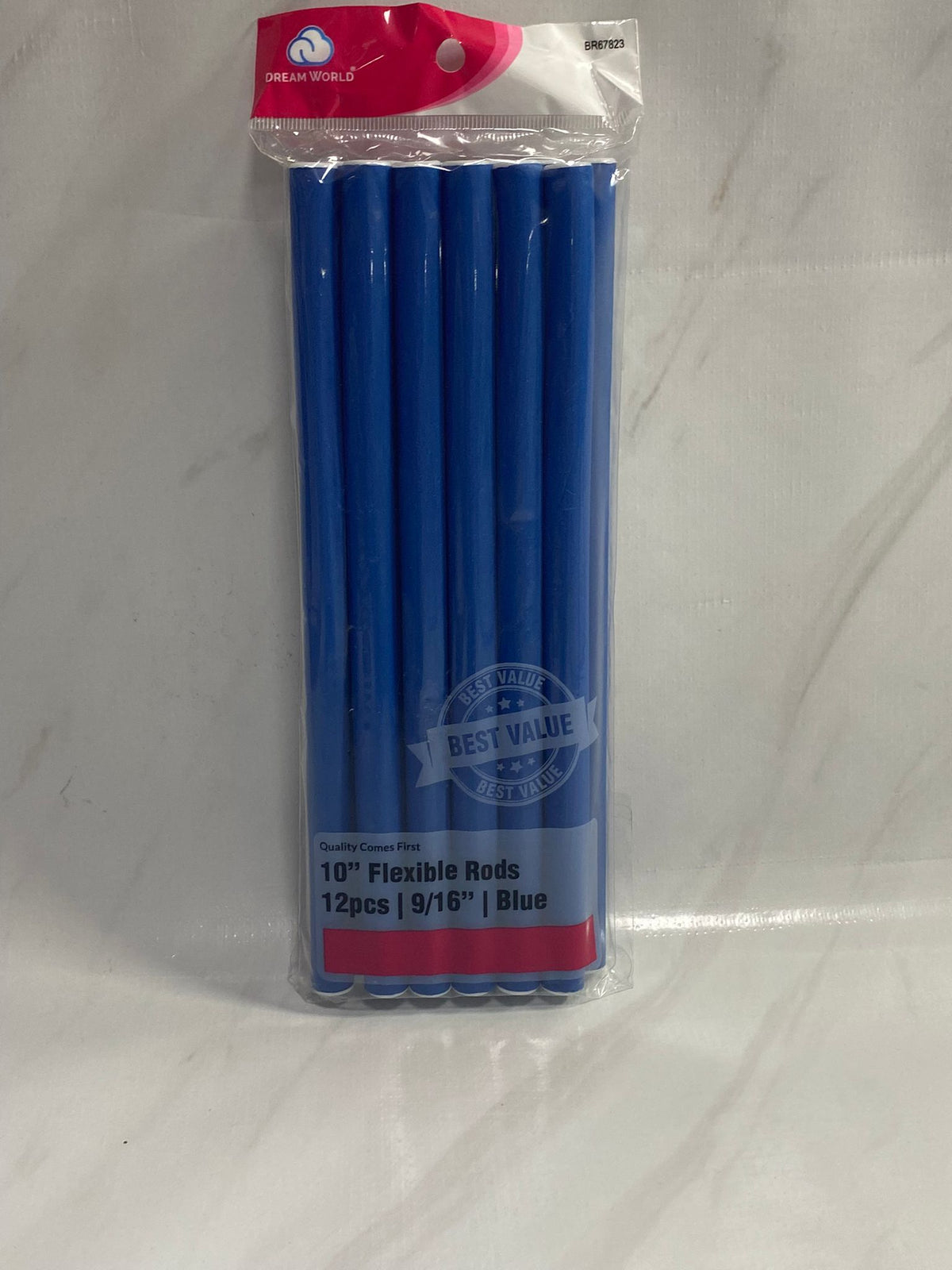 DW 10" Flexible Rods 12pcs |9\16" | Blue
